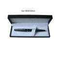 Custom Gift Black Plastic Hinge Pen Pencil Packing Box Case